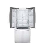 LG 30" Smudge Resistant Stainless Steel French Door Refrigerator with Water dispenser (22 cu. ft.) - LRFWS2200S