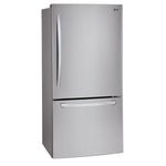 LG Stainless Steel 30" Bottom Mount Fridge (22.1 Cu.Ft.) - LRDNS2200S