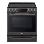 LG Smudge Resistant Black Stainless Steel Smart Wi-Fi Enabled ProBake Convection® InstaView™ Electric Slide-in Range with Air Sous Vide and AirFry (6.3 Cu.Ft) - LSEL6337D