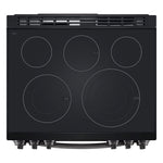 LG Smudge Resistant Black Stainless Steel Smart Wi-Fi Enabled ProBake Convection® InstaView™ Electric Slide-in Range with Air Sous Vide and AirFry (6.3 Cu.Ft) - LSEL6337D