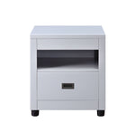 Appold Storage End Table - Dove Grey