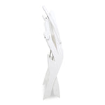 POLYWOODÂ® Coastal Folding Chair - White/White