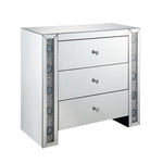 Sonja Mirrored Night Table/Dresser