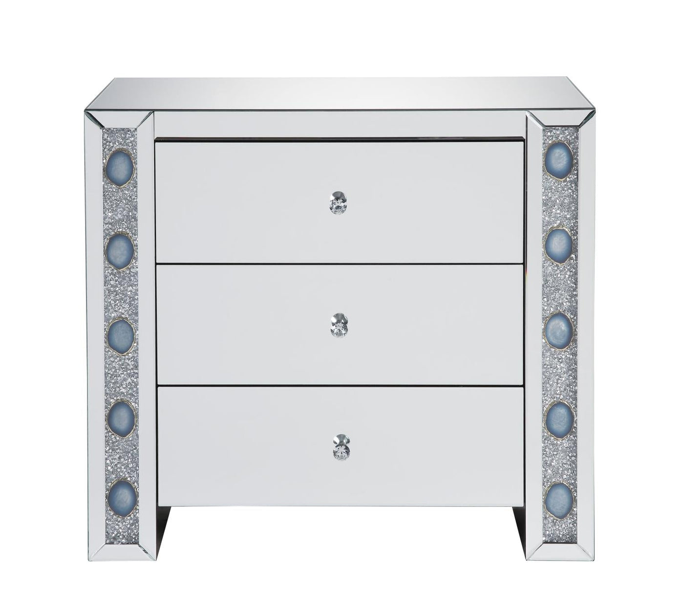 Sonja Mirrored Night Table/Dresser