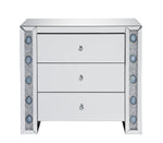 Sonja Mirrored Night Table/Dresser