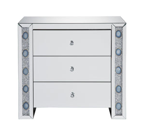 Sonja Mirrored Night Table/Dresser