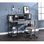 Orville Office Desk - Faux Concrete