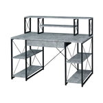 Orville Office Desk - Faux Concrete