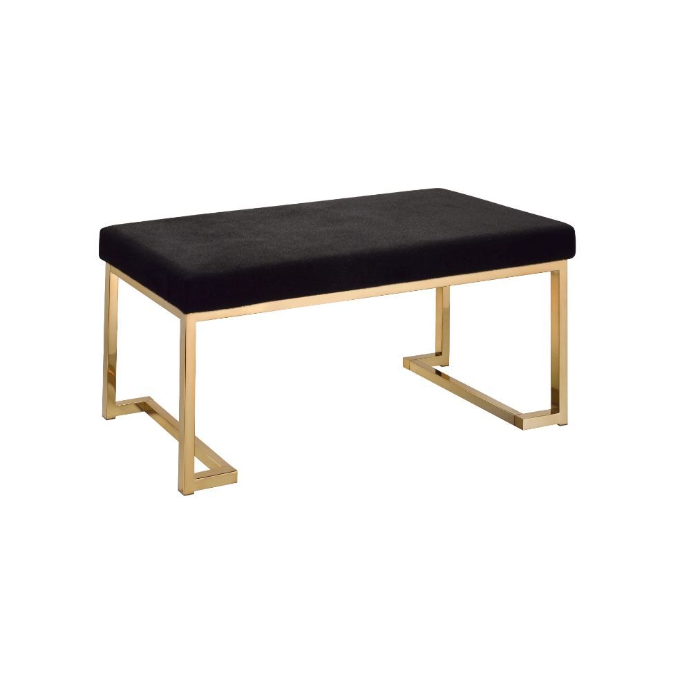 Murmur 40" Velvet Bench