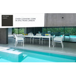 Nardi Rio 11-Piece Outdoor Extension Dining Package - White
