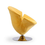 Niani Swivel Accent Chair - Yellow