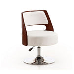 Vihara Adjustable Height Swivel Accent Chair