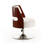 Vihara Adjustable Height Swivel Accent Chair
