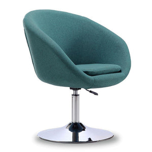 Hita Adjustable Height Swivel Chair - Sky Blue