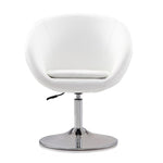 Hita Adjustable Height Swivel Chair - White