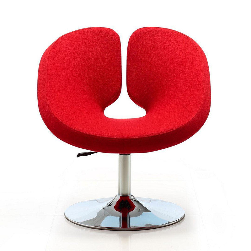 Ceuta Adjustable Accent Chair - Red