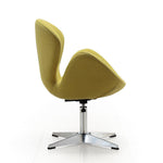 Nagqu Adjustable Height Swivel Accent Chair - Green