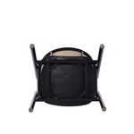 Koldby Armchair - Black/Natural Cane