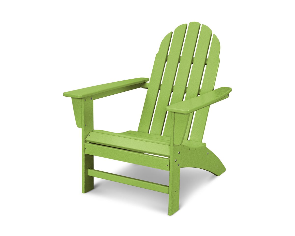 POLYWOODÂ® Vineyard Adirondack Chair - Lime