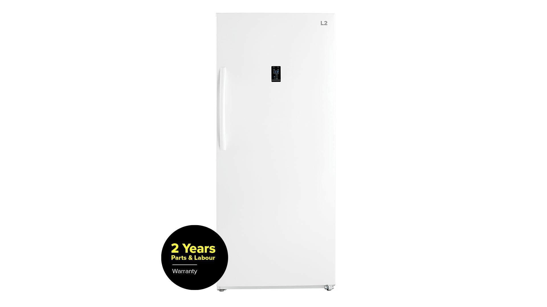 L2 White Upright Freezer and Convertible Fridge ( 17 Cu. Ft) - LRU17B6AWW--