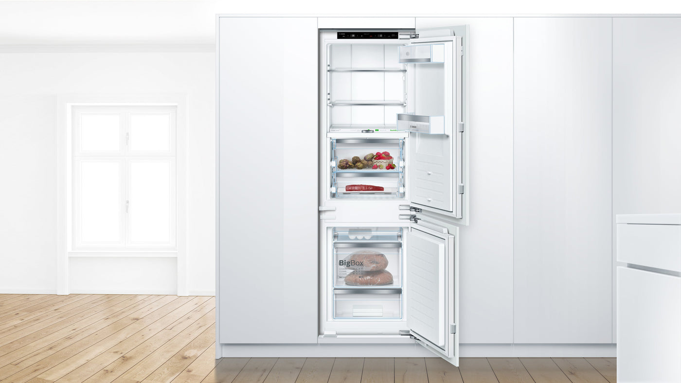 Bosch 800 Series Custom Panel Fully-Integrated 24" Bottom Freezer (8.3 Cu.Ft) - B09IB91NSP