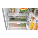 Bosch 24" Black Glass Smart Free-Standing Counter-depth Bottom Freezer Refrigerator with Home Connect (12.8) - B24CB80ESB