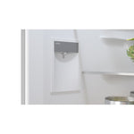 Bosch 24" Black Glass Smart Free-Standing Counter-depth Bottom Freezer Refrigerator with Home Connect (12.8) - B24CB80ESB