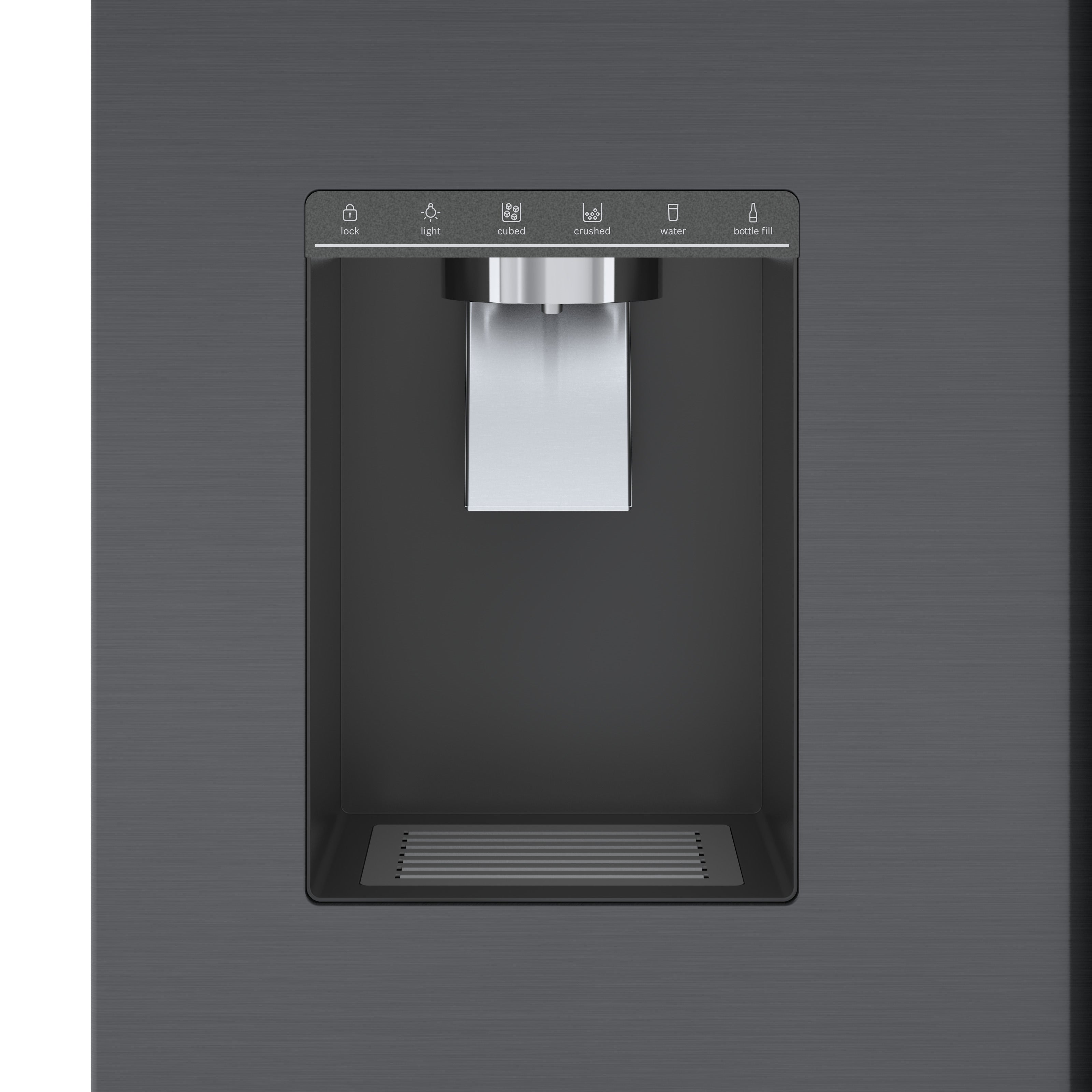 Bosch Black Stainless Steel Counter Depth French Door Refrigerator (21.6 Cu.Ft) - B36CD50SNB