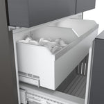 Bosch Black Stainless Steel Counter Depth French Door Refrigerator (21.6 Cu.Ft) - B36CD50SNB