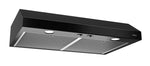 Broan Black 30" 300 Max CFM Under-the-Cabinet Range Hood - BCS330BLC