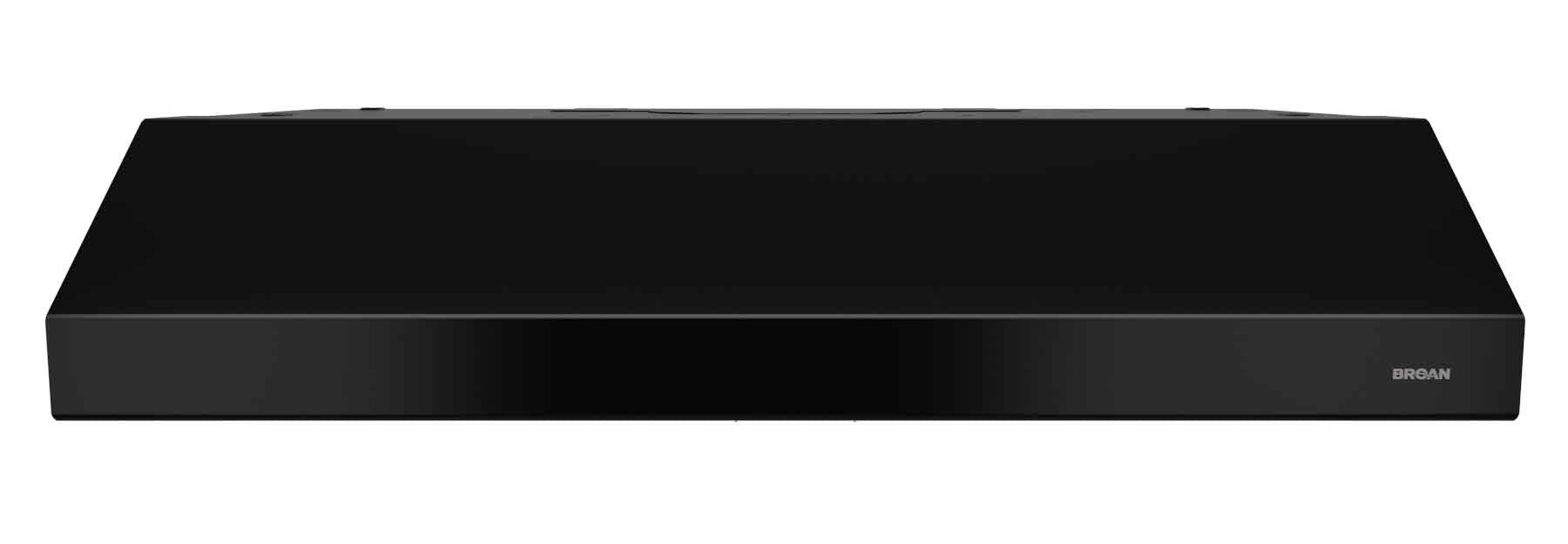 Broan Black 30" 300 Max CFM Under-the-Cabinet Range Hood - BCS330BLC
