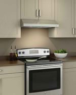 Broan Stainless Steel 24" 300 Max CFM Under-the-Cabinet Range Hood - BCS324SSC