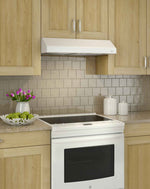 Broan White 30" 300 Max Under-the-Cabinet Range Hood - BCSEK130WW