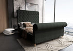 Tongeren Queen Bed - Charcoal