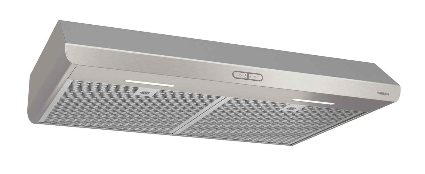 Broan Stainless Steel 30" 375 Max CFM Under-the-Cabinet Range Hood - BKDD130SS