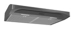 Broan Black Stainless Steel 30" 300 CFM Under-the-Cabinet Range Hood - BQDD130BLS