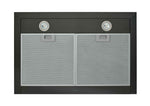Broan Black Stainless Steel 30" 450 CFM Designer Chimney Range Hood - BWS1304BLS
