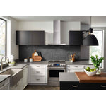 Broan Stainless Steel 30" 450 CFM Designer Chimney Range Hood - BWT1304SS