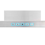 Broan Stainless Steel 30" 450 CFM Designer Chimney Range Hood - BWT1304SS