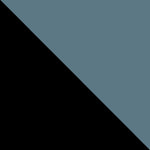 Lunde Storage Cabinet - Matte Black/Aqua Blue - Set of 2