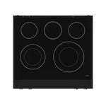 Thor Kitchen Black Stainless Steel Freestanding Professional Electric Range|Gordon Ramsay Series (4.55 cu.ft.) - RSE30B-BRZ
