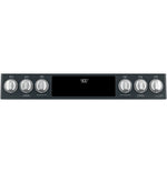 Café™ Matte Black 30" Slide-In Front Control Dual-Fuel Convection Range with Air Fry and Warming Drawer (5.7 CU.Ft) - CC2S900P3MD1