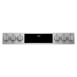Café™ Stainless Steel 30" Slide-In Front Control Dual-Fuel Double Oven with Convection Range and Air Fry (6.7 Cu.Ft) - CC2S950P2MS1