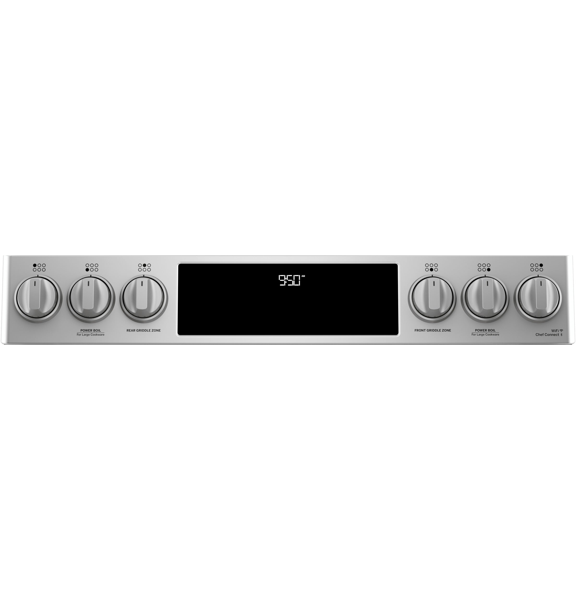Café™ Stainless Steel 30" Slide-In Front Control Dual-Fuel Double Oven with Convection Range and Air Fry (6.7 Cu.Ft) - CC2S950P2MS1