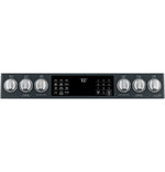 Café™ Matte Black 30" Slide-In Front Control Gas Oven with Convection Range and Air Fry (5.6 Cu.Ft) - CCGS700P3MD1