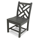 POLYWOODÂ® Chippendale Dining Side Chair - Slate Grey