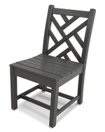 POLYWOODÂ® Chippendale Dining Side Chair - Slate Grey