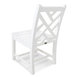 POLYWOODÂ® Chippendale Dining Side Chair - White