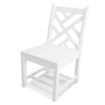 POLYWOODÂ® Chippendale Dining Side Chair - White