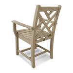 POLYWOODÂ® Chippendale Dining Arm Chair - Sand